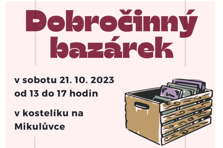 Dobročinný bazárek