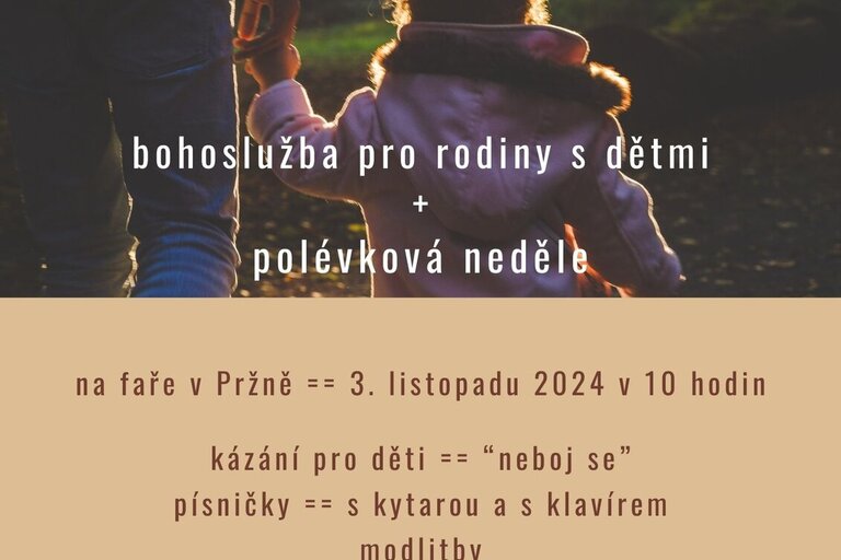 Rodinná bohoslužba a polévková neděle
