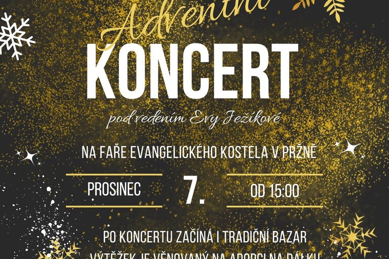 Adventní koncert a vánoční bazar